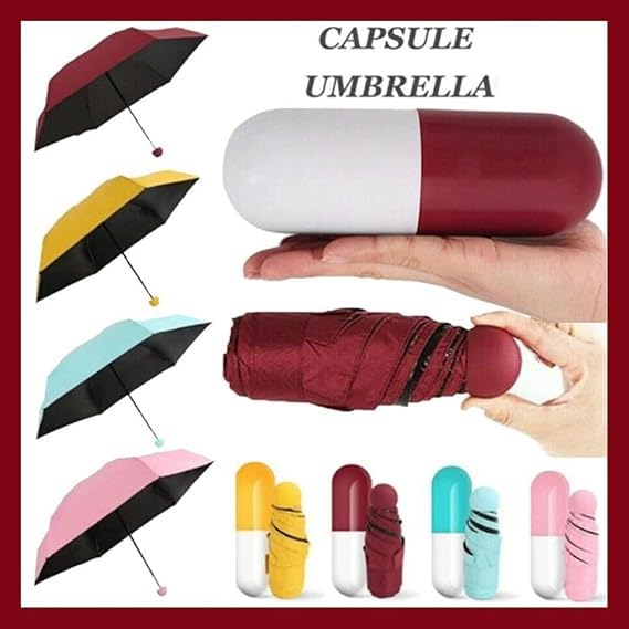 Capsule Case Umbrella for Men and Women