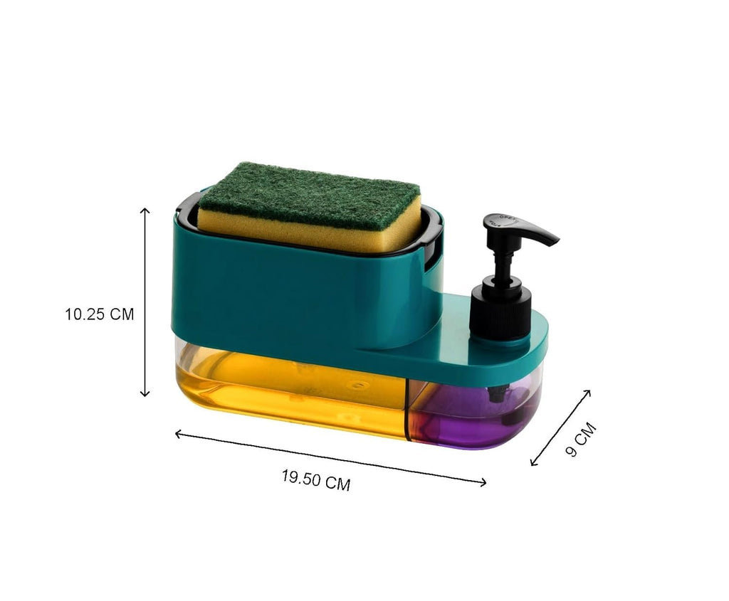 3 in 1 Kitchen Sink Countertop cum Soap DIspenser for Dish Washing